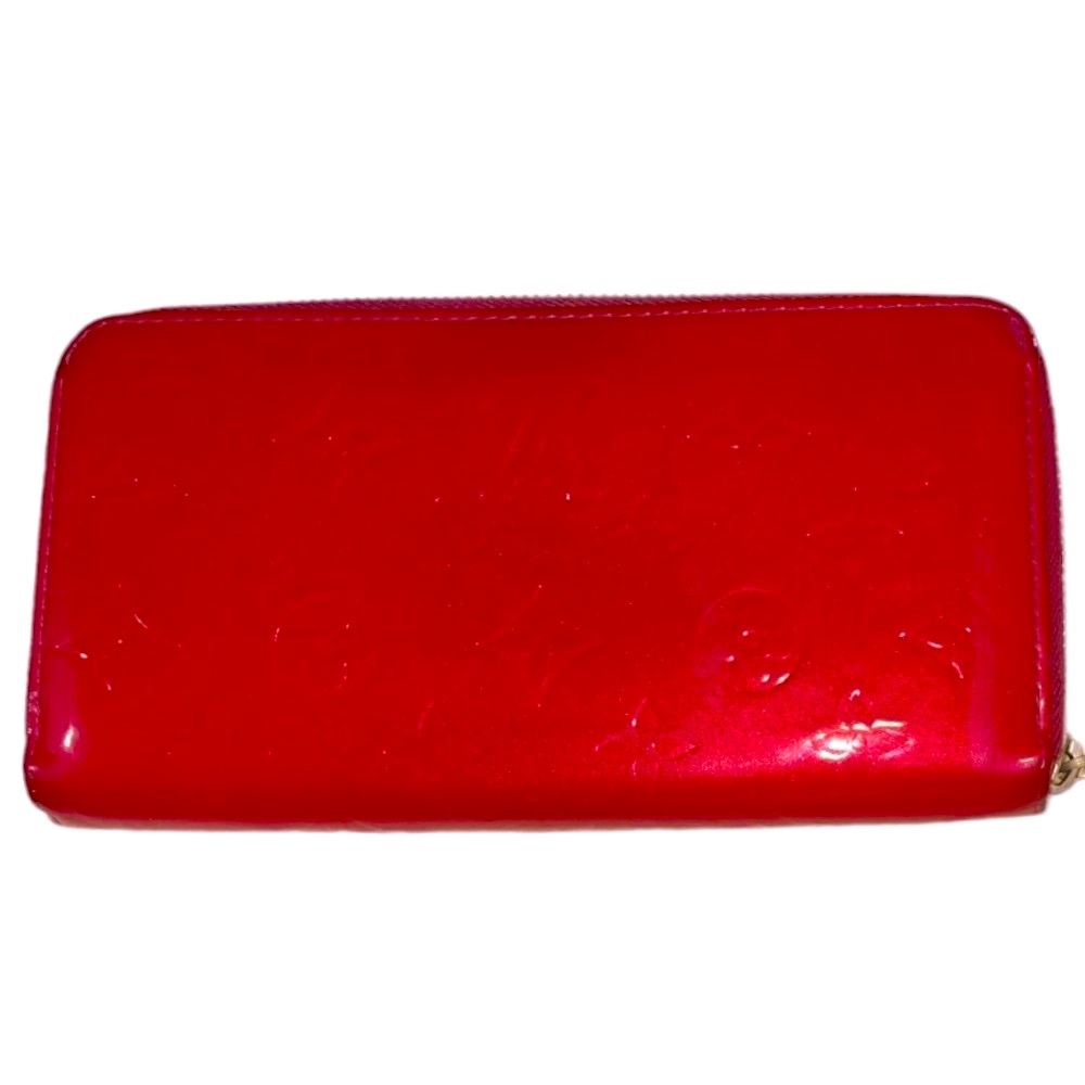Louis Vuitton Red Embossed Wallet - Picture 10 of 16
